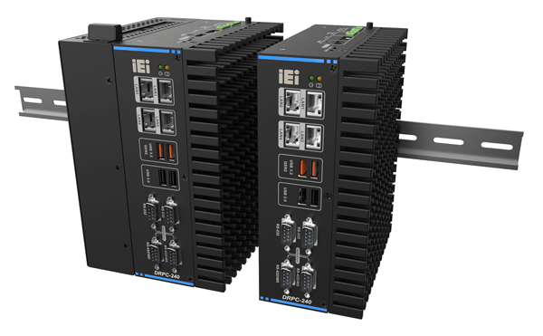 DRPC-240-TGL-U Din-rail Embedded System with Rail