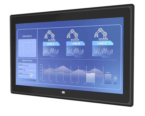 PPC2-CW22-EHL 21.5 inch Fanless Panel PC | Intel® Elkhart Lake Platform