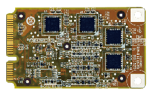 MPCIE-UART-KIT01 Mini-PCIe Module Back