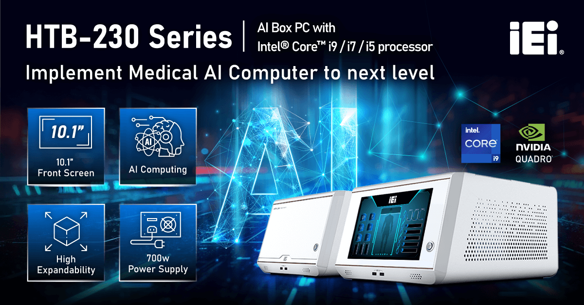 IEI Launches AI Medical Computer Featuring Touch Control and One-Click ...