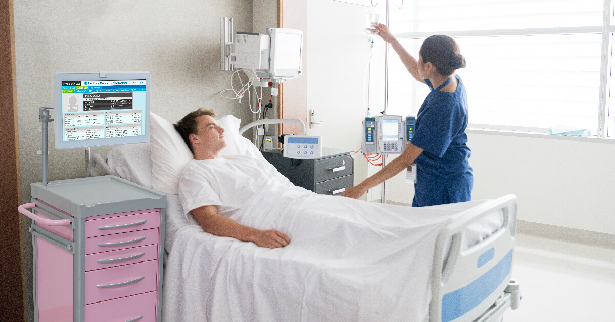 medical cart computer