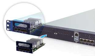 PulM Network Module Slot